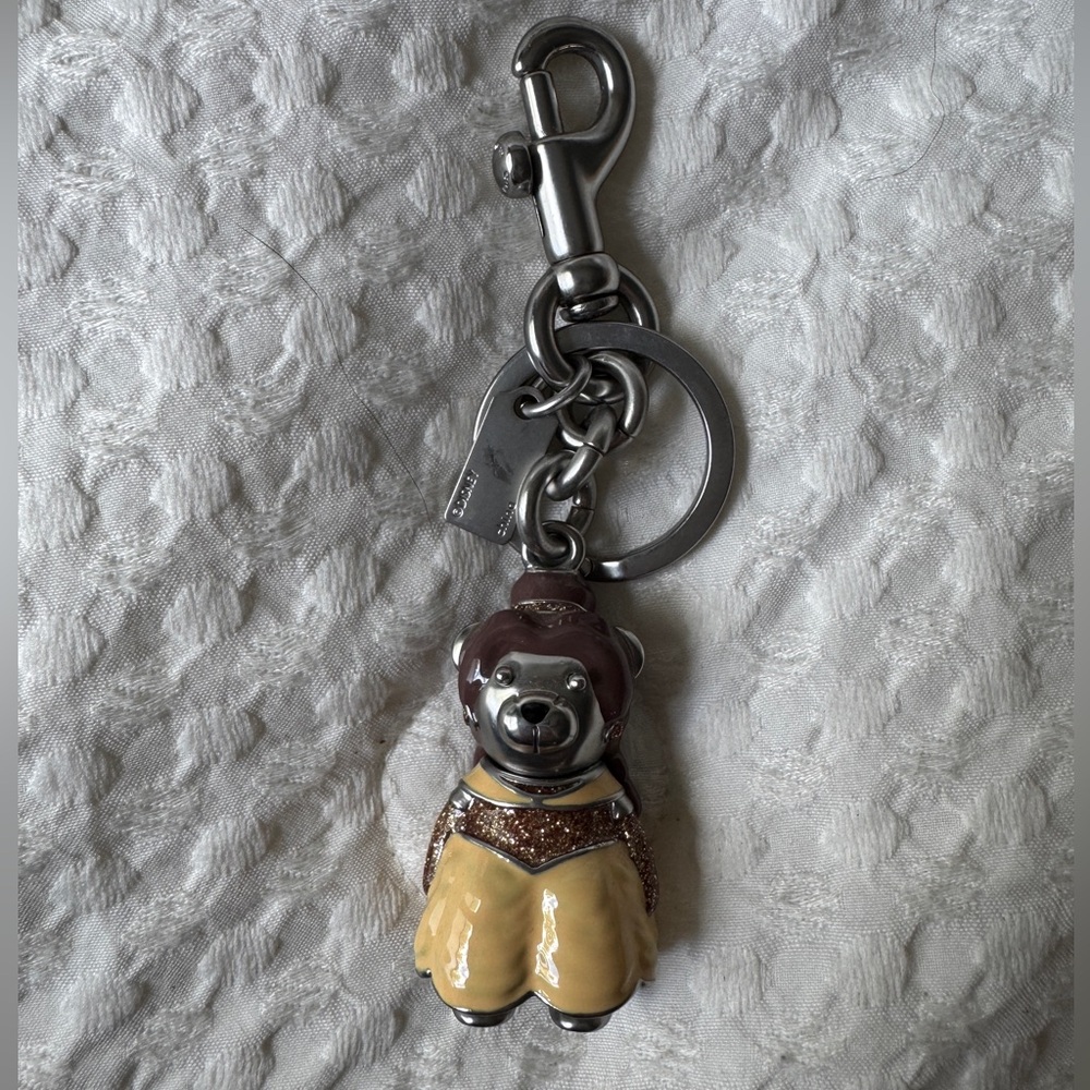 Authentic Coach Disney Belle Bag Charm